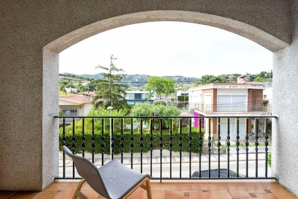 Villa Paquita Calella Bagian luar foto